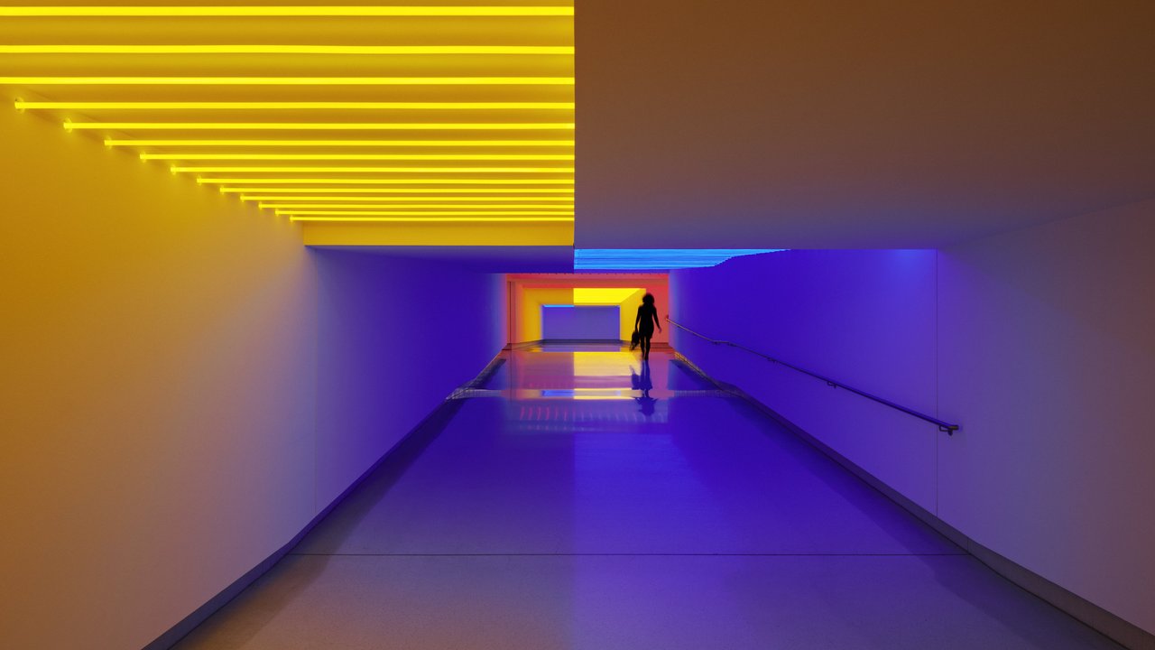 THE COLLECTION Keith Sonnier, Verbindung RotBlauGelb, 2002