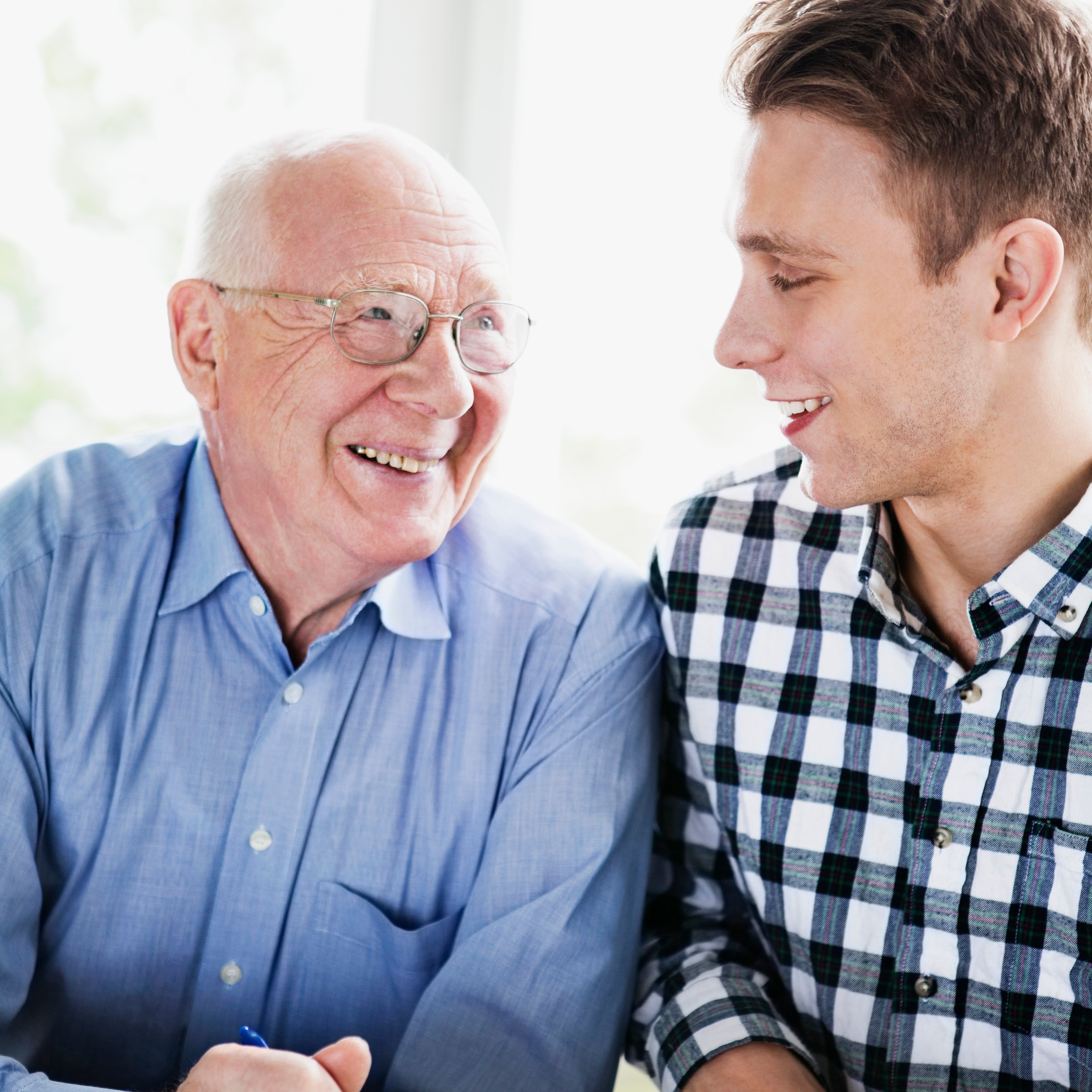 teamwork between young and old