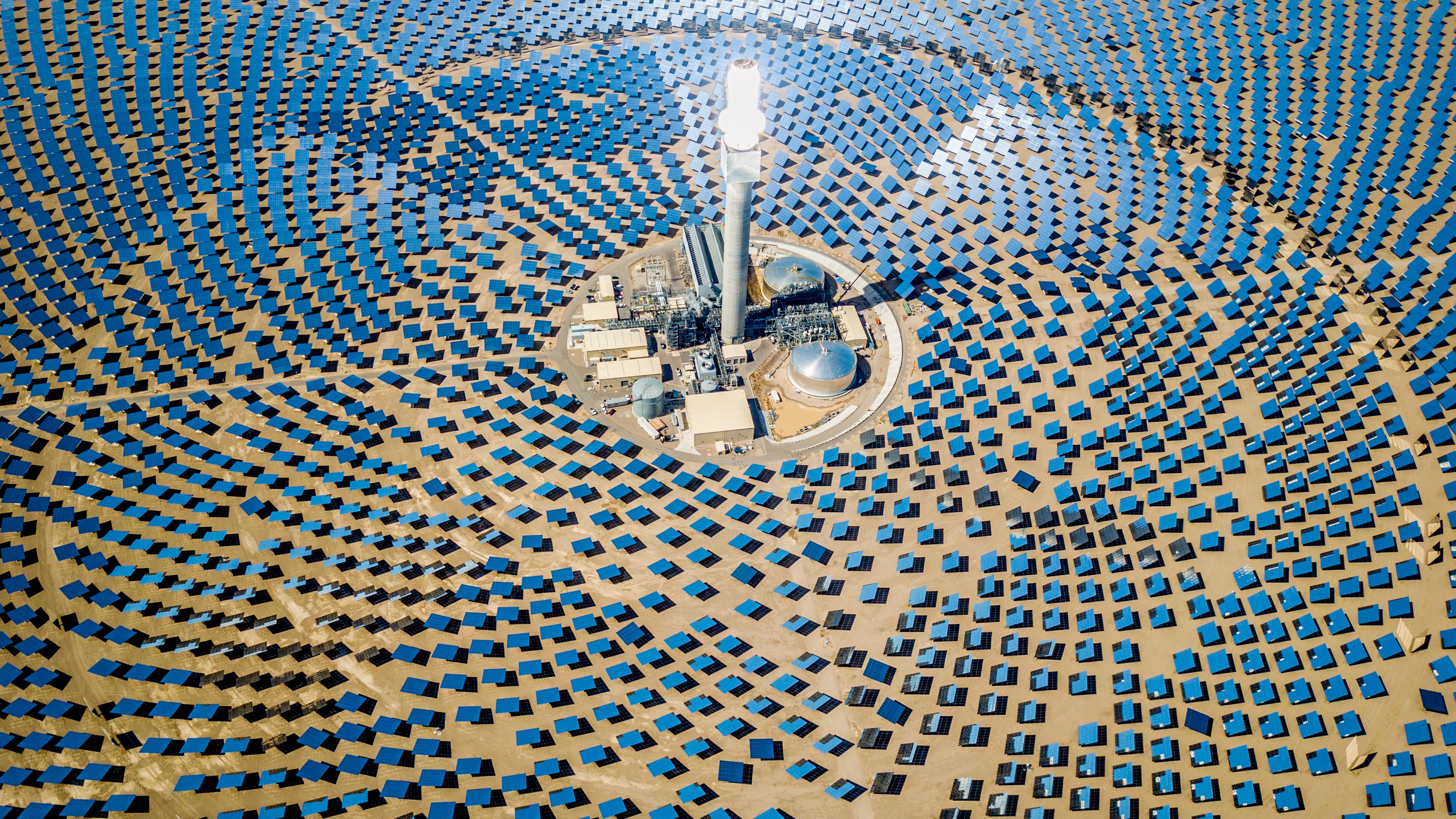Solar thermal power plant station