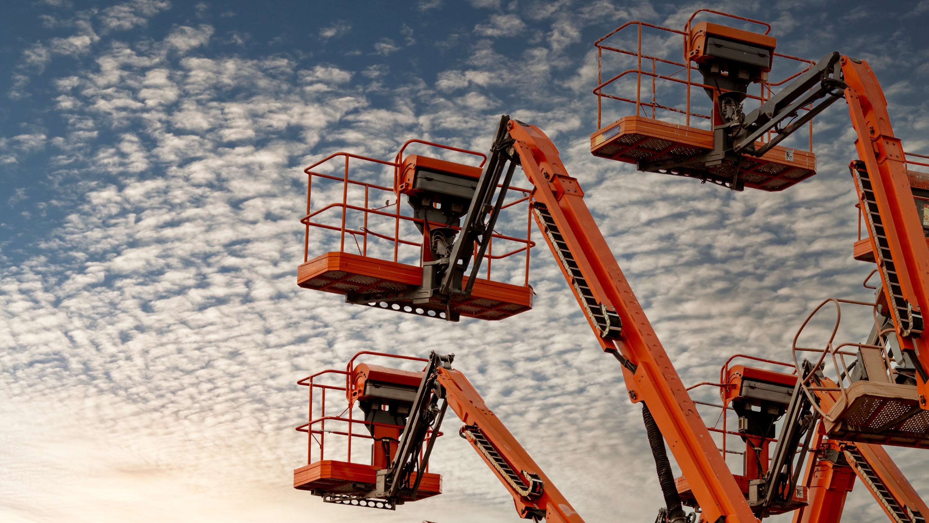 Mobile elevating working platforms