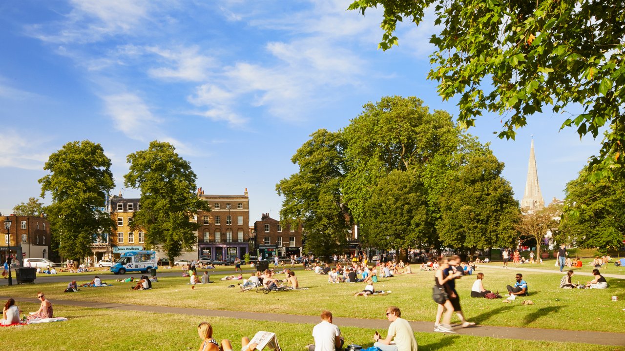 Public Entity Risk Solutions People relaxing in the sun Clapham Common London